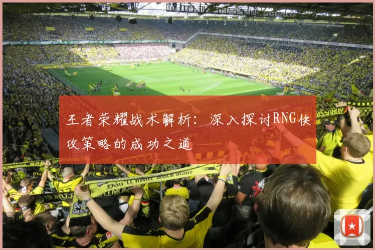 王者荣耀战术解析：深入探讨RNG快攻策略的成功之道