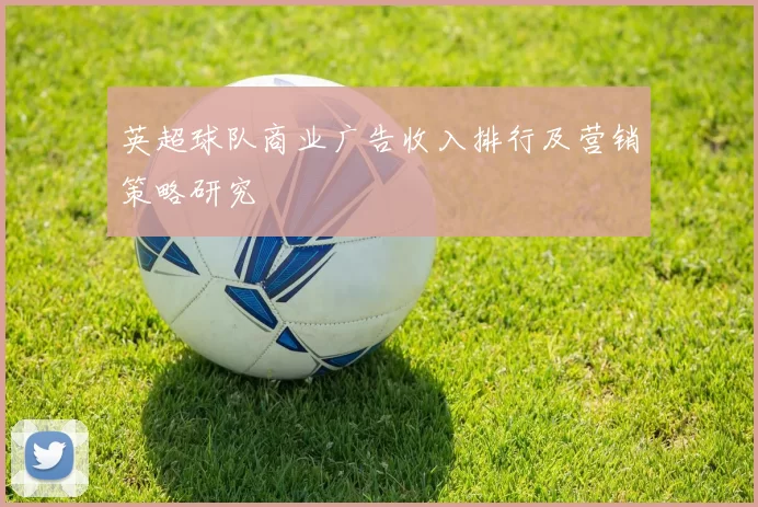 英超球队商业广告收入排行及营销策略研究